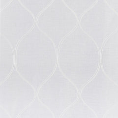 Portside Embroidered Trellis Sheer Curtains, 2-pack - USA MEGA SHOP