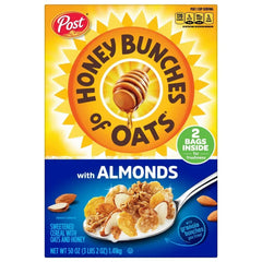 Post, Honey Bunches of Oats with Almonds Cereal, 50 oz