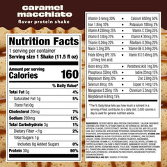 Premier Protein 30g Coffeehouse Variety Pack, 11.5 fl. oz., 12 pk.