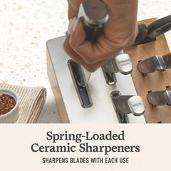Premier by Calphalon 15-Piece Knife Set with SharpIN Edgetech