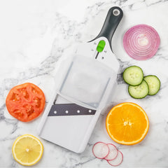 PrepSolutions Stainless Steel Blade Easy Adjustable Mandolin Slicer - USA MEGA SHOP