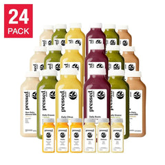 Pressed Juicery 3-day Juice Cleanse 24 bottles, 18 Juices And 6 Shots