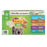 Purina Friskies Cat Food Pate, Variety Pack, 5.5 oz, 60-count - USA MEGA SHOP