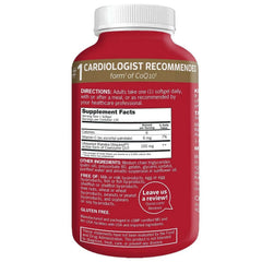 Qunol Mega CoQ10 Ubiquinol Softgels, 100 mg 120 ct.