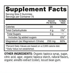 Qunol Magnesium Extra Strength 250 mg, 150 Gummies