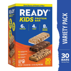 Ready Kids Bar Variety Pack, 1.23 oz., 30 ct.