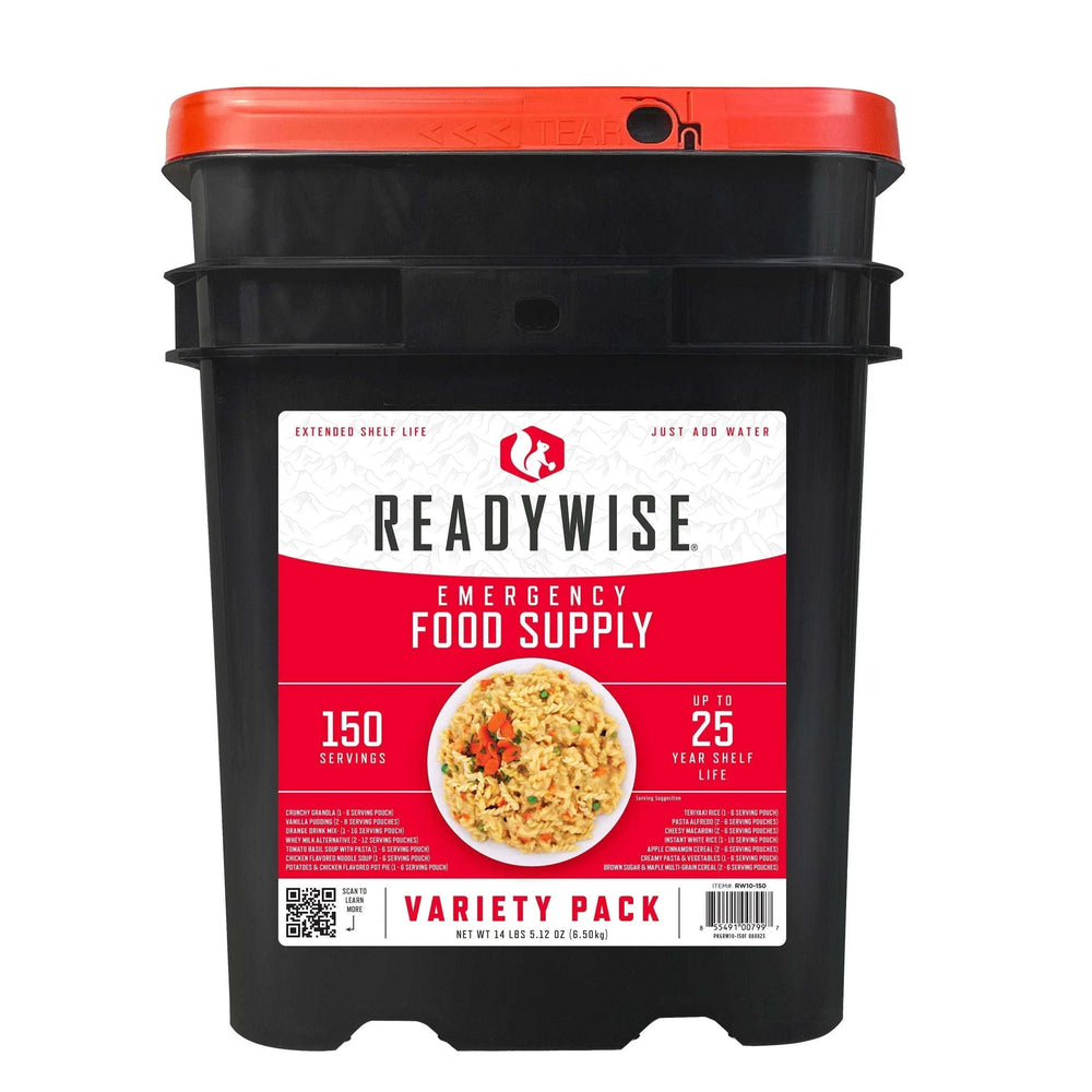 ReadyWise 150 Serving Emergency Food Bucket (150 Total Servings) - USA MEGA SHOP