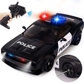 Remote Control Car, 1:20 Scale 15KM/H 4WD Drift Car with LED Lights & 2 Rechargeable Batteries, Racing Drift Car Toy for 3-8 Boys & Girls - USA MEGA SHOP