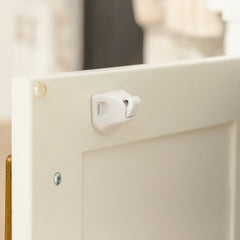 Regalo Magnetic Cabinet and Drawer Lock Set for Baby Proofing - Easy Install, Discreet Design - 4 Pack