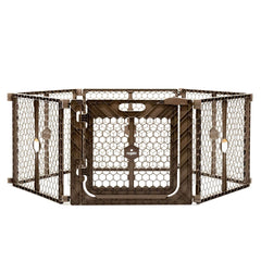 Regalo Superwide Plastic Gate & Play Yard with Door