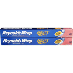 Reynolds Wrap Heavy Duty Aluminum Foil, 18" x 33.33 yd, 2-count