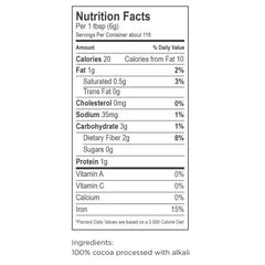 Rodelle, Gourmet Baking Cocoa Powder, 25 oz
