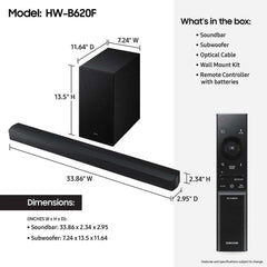 SAMSUNG 3.1 Channel Soundbar w/Dolby Digital 5.1