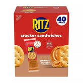 Ritz Peanut Butter Sandwich Crackers, 40 pk./1.38 oz. - USA MEGA SHOP