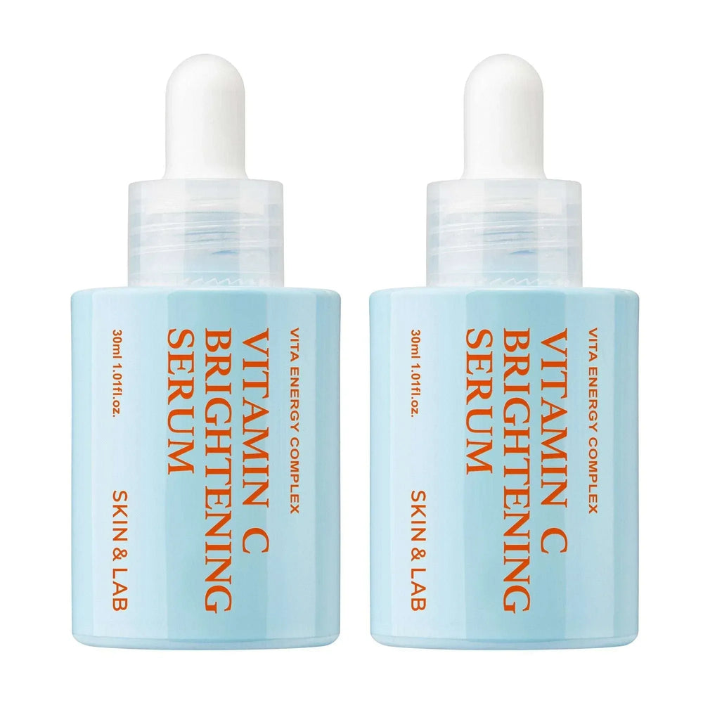 SKIN & LAB Vitamin C Brightening Serum, 1.01 fl oz, 2-pack - USA MEGA SHOP