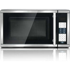 SMAD Countertop Microwave Oven 700W 10 Power Levels 6 Auto Menus 0.7 cu ft