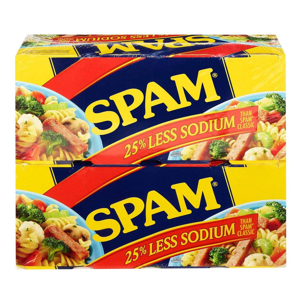 SPAM Less Sodium,12 oz., 8 pk. - USA MEGA SHOP