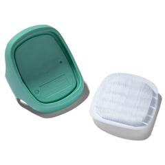 Safety 1st Soothing Cradle Cap Soft Bristle Brush, Aqua