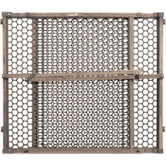 Safety 1st Vintage Grey Wood Doorway Security Gate