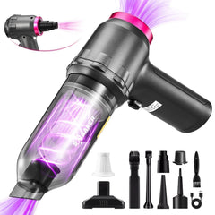 Saker 3-in-1 Car Vacuum Cleaner with 16000PA Powerful Suction, Cordless Handheld Vacuum Cleaner with Multi-Nozzles for Car, Home, Office, Pet - USA MEGA SHOP