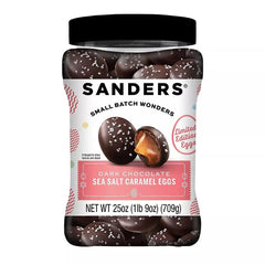 Sanders Dark Chocolate Sea Salt Caramel Eggs, 25 oz.
