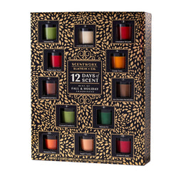 Scentworx Holiday 12 Days of Scent Advent Candle Calendar - USA MEGA SHOP
