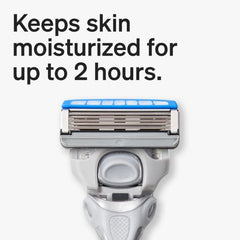 Schick Hydro Dry Skin Mens Razor Handle Plus 17 5-Blade Razor Cartridge Refills