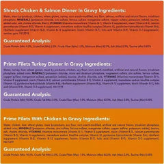Purina Friskies Wet Cat Food, Gravy Pleasers Variety Pack 5.5 oz., 60 ct.