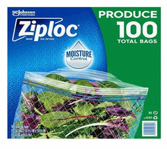 Ziploc Produce Bags with Seal Top, 100 ct.