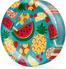 Member's Mark Tasty Fruit Summer Dinner Paper Plates, 10", 85 ct.