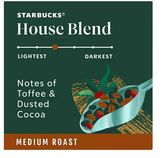 Starbucks House Blend Whole Bean Coffee (40 oz.)