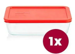 Pyrex Easy Grab Bake & Store Glass Storage Value Pack, 6-Piece