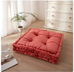 Stylehouse 20" x 20" Velvet Adult Floor Pillow, 1 Each