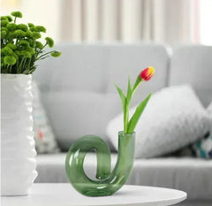Flora Bunda 4.75"H Glass Vase