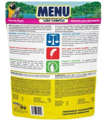 Vitakraft Menu Premium Parrot Food - Macaw, Amazon, Conure, and Parrot Food