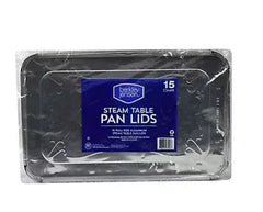 Berkley Jensen Steam Table Pan Lids, 15 ct.