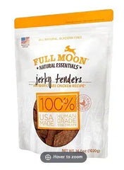Full Moon All Natural Human Grade Dog Treats - Chicken Jerky Tenders, 36 oz.