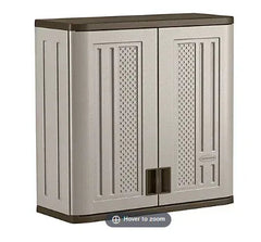 Suncast Wall Storage Cabinet - Gray