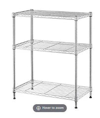 Berkley Jensen 6-Shelf Storage Rack - Chrome