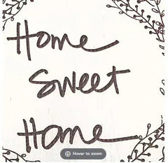 Nicole Miller Anti-Fatigue Kitchen Mat - "Home Sweet Home" Print