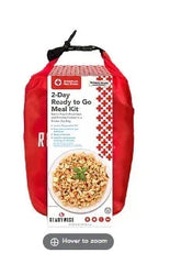 ReadyWise American Red Cross 2 Day Ready to Go Meal Kit