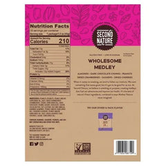 Second Nature Trail Mix, Wholesome Medley, 1.5 oz, 16-count