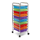Seville Classics 10 Drawer Cart