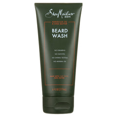 Shea Moisture Deep Clean Beard Wash with Maracuja Oil & Shea Butter, 6 oz