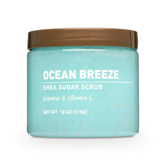 Shea Sugar Scrub, Ocean Breeze, 18 oz (3 pack)