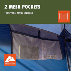 Ozark Trail 1-Person Privacy Shelter Tent, Blue