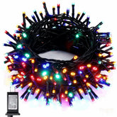 Silensys 68Ft 205 LEDs Christmas String Lights,8 Modes Timer Chritsmas Tree Lights, Multi Colored for Indoor Outdoor Party Yard Garden - USA MEGA SHOP
