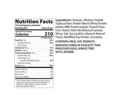 Pack of 2 Skippy Protein Peanut Butter Nut Roll, 1.8 oz 15 count