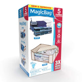 MagicBag by Smart Design Instant Compression Bag Jumbo Tote with Flat Large Bags