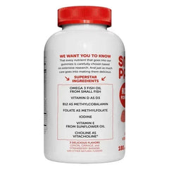 SmartyPants Kids Formula Multivitamin, 180 Gummies